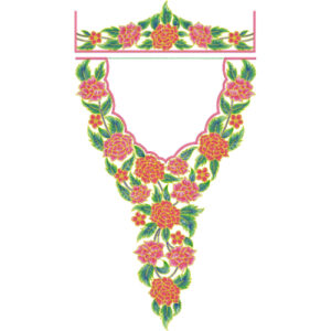 Kaftan Embroidery Design