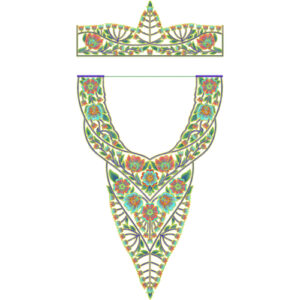 Flower Kaftan Embroidery Design