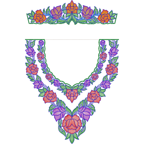 Beautiful Kaftan Embroidery Design