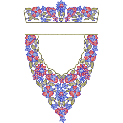 Unique Kaftan Embroidery Design