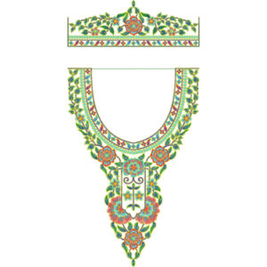 Delicate Kaftan Embroidery Design