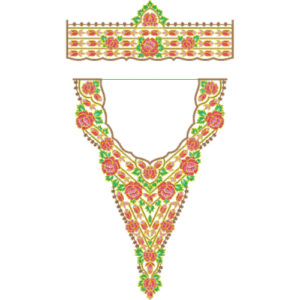 Kaftan Embroidery Design