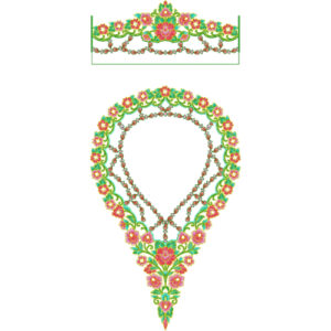 Beautiful Kaftan Embroidery Design