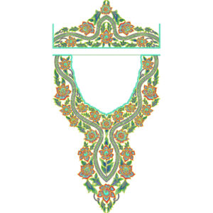 Simple Kaftan Embroidery Design