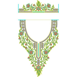Delicate Kaftan Embroidery Design