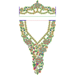 Kaftan Embroidery Design