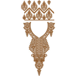 Kaftan Floral Embroidery Design