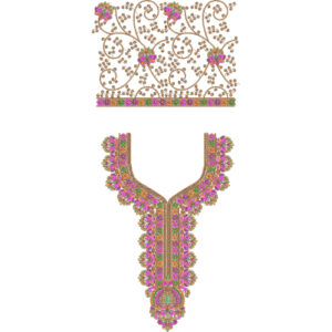 Delicate Kaftan Embroidery Design