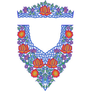 Kaftan Embroidery Design