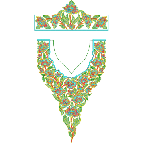 Beautiful Kaftan Embroidery Design