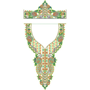Flower Kaftan Embroidery Design