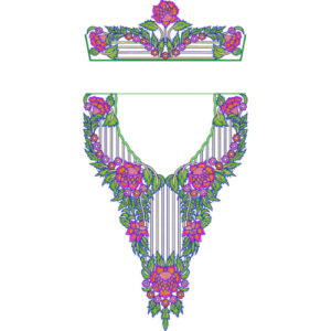 Simple Kaftan Embroidery Design