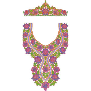 Delicate Kaftan Embroidery Design