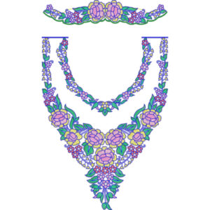 Kaftan Embroidery Design