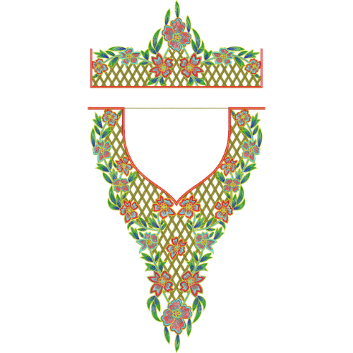 Kaftan Kurta Embroidery Design
