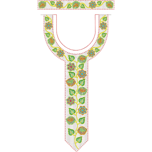 Unique Kaftan Embroidery Design