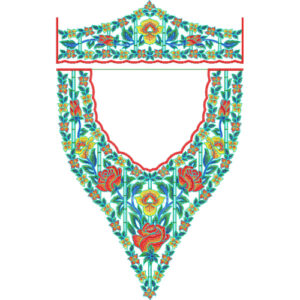 Delicate Kaftan Embroidery Design