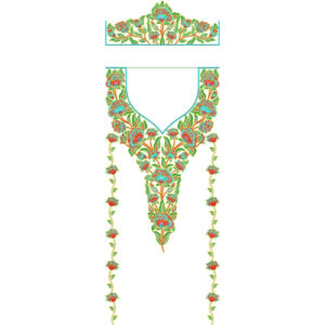Kaftan Embroidery Design