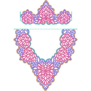 Flower Kaftan Embroidery Design