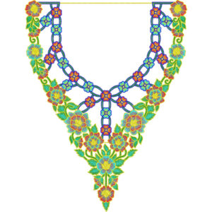 Kaftan Embroidery Design