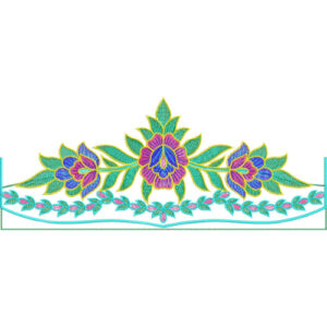 Simple Kaftan Embroidery Design