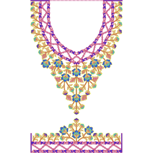 Unique Kaftan Embroidery Design