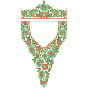 Delicate Kaftan Embroidery Design