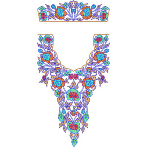 Delicate Kaftan Embroidery Design
