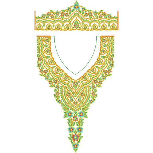Beautiful Kaftan Embroidery Design
