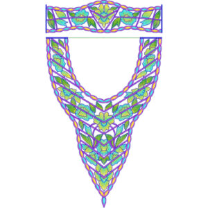 Simple Kaftan Embroidery Design