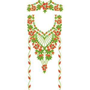 Kaftan Embroidery Design