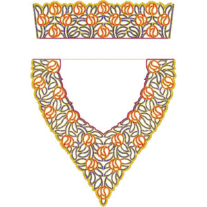 Kaftan Floral Embroidery Design