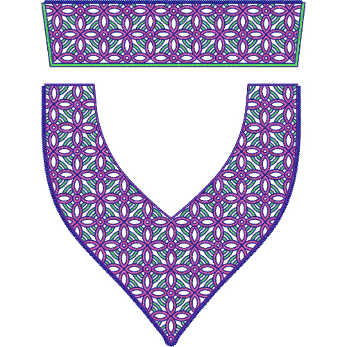 Delicate Kaftan Embroidery Design