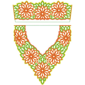 Kaftan Embroidery Design
