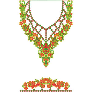 Simple Kaftan Embroidery Design