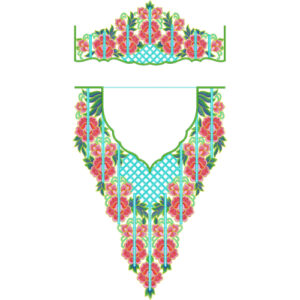 Kaftan Floral Embroidery Design