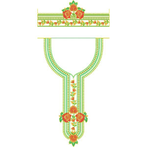Delicate Kaftan Embroidery Design