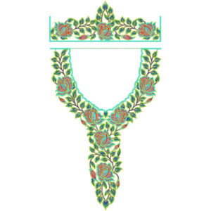 Kaftan Embroidery Design