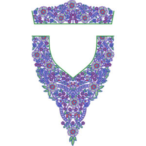 Flower Kaftan Embroidery Design