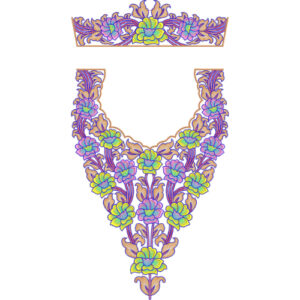 Simple Kaftan Embroidery Design