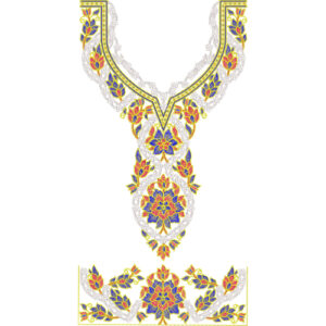 Simple Kaftan Embroidery Design