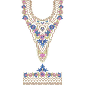 Delicate Kaftan Embroidery Design