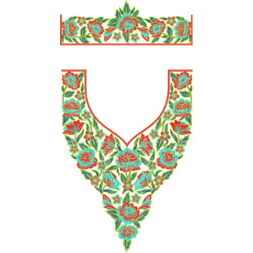 Kaftan Kurta Embroidery Design