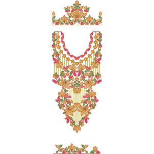 Simple Kaftan Embroidery Design