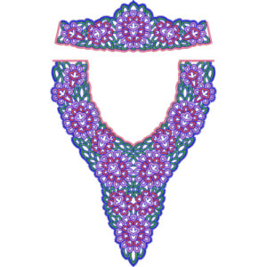 Kaftan Embroidery Design