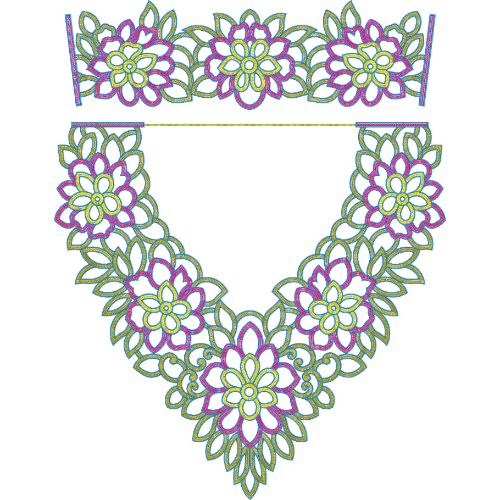 Kaftan Kurta Embroidery Design