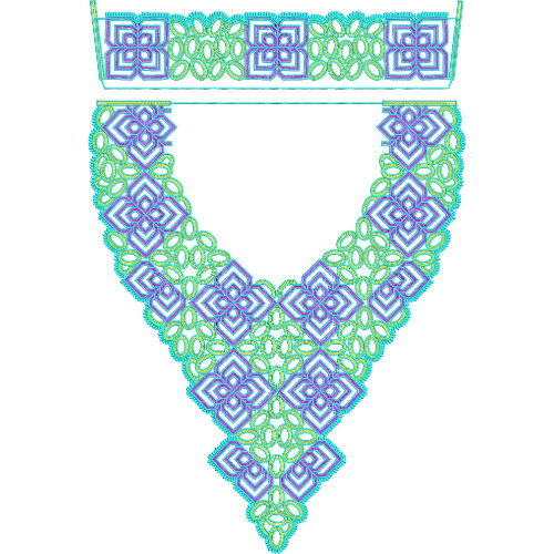 Kaftan Embroidery Design