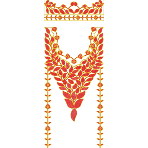 Beautiful Kaftan Embroidery Design