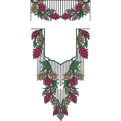 Unique Kaftan Embroidery Design