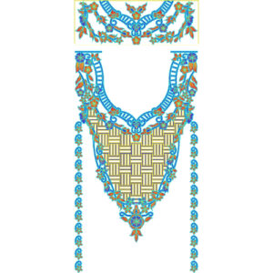 Delicate Kaftan Embroidery Design